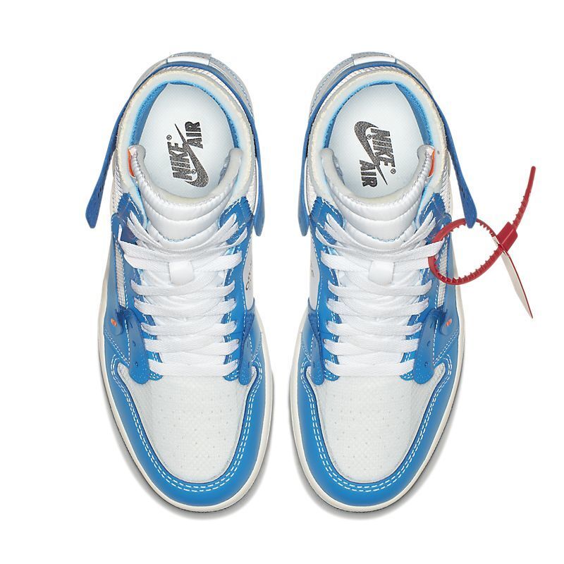 Air Jordan 1 Retro High Off-White University Blue