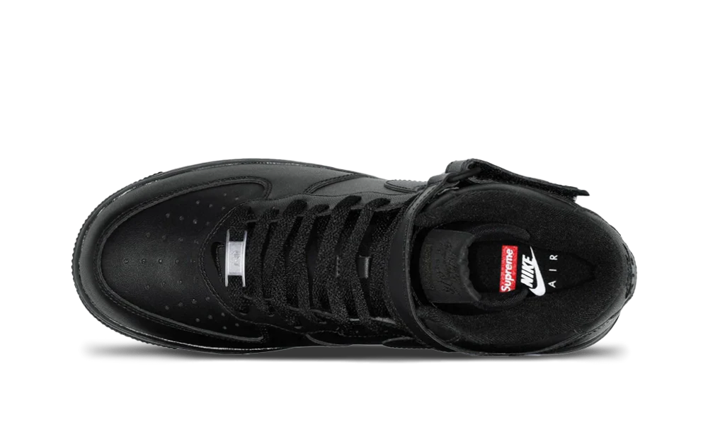 Supreme x Nike Air Force 1 Mid Black