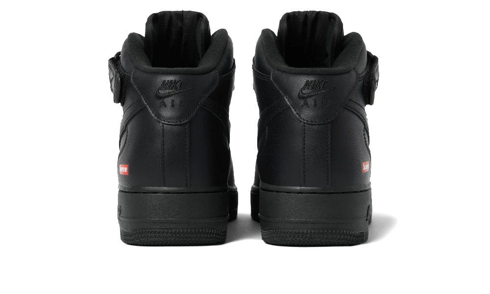 Supreme x Nike Air Force 1 Mid Black